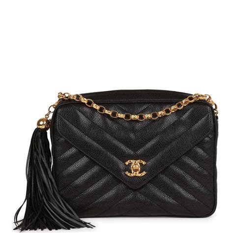 chanel chevron camera bag|chanel camera bag with tassel.